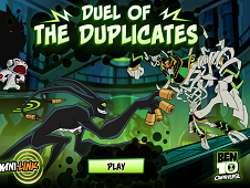 Duel Of The Duplicates - Ben 10 Games