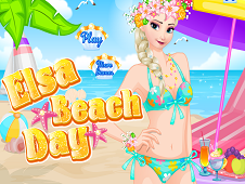 Elsa Beach Outing Preparation - Jogos friv 2