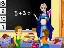 pregnant elsa games