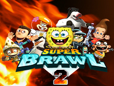 Nickelodeon fighting games super brawl 2 player