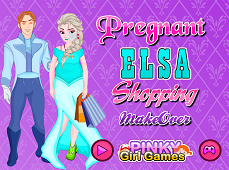 pregnant elsa games