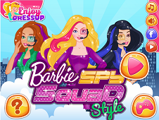 spy barbie games