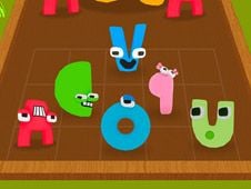 Alphabet Lore Merge and Fight - Play Alphabet Lore Merge and Fight Online  on KBHGames