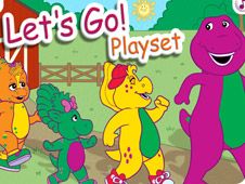 Barney Let's Go Playset