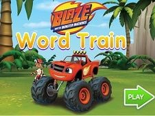 Blaze and the Monster Machines Word Train Online