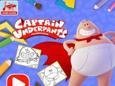 Captain Underpants Coloring Book Online