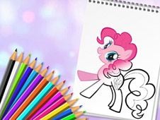 Cute Pony Coloring Book