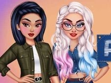 Design My Fabulous Ripped Jeans - Girl Games