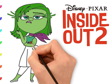 Disgust Coloring Game Online