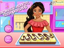 Elena of Avalor Cooking Cake