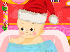 Elsa Bathing Baby Santa Online