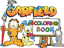 Garfield Coloring Book