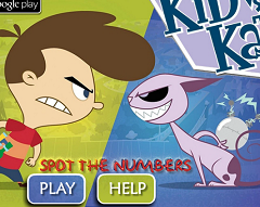 Kid Vs Spor The Numbers - Kid Vs Kat Games