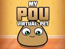 Cuidando do Nosso Querido Pou Pet Virtual Game 