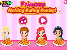 Princess Hotdog Eating Contest