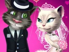 Talking Tom And Angela Wedding Party Online