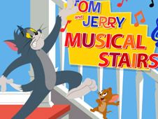 Tom and Jerry Musical Stairs Online