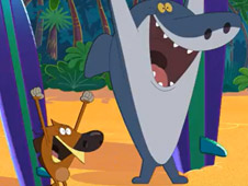 Zig and Sharko Surf Online